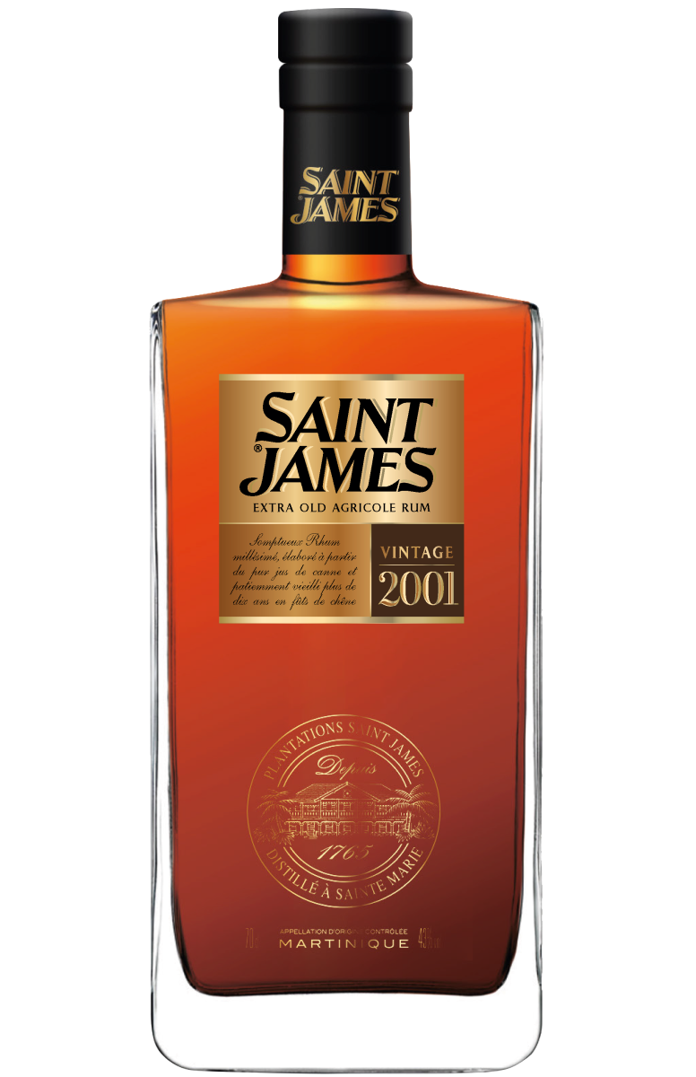 Lot de 5 mignonnettes RHUM NEGRITA SAINT JAMES CLEMENT Martinique alcool