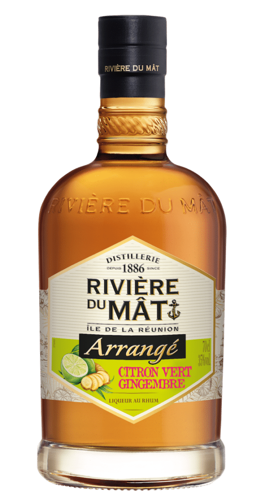 Rivière du Mât – Arrangé Citron Vert Gingembre 35°