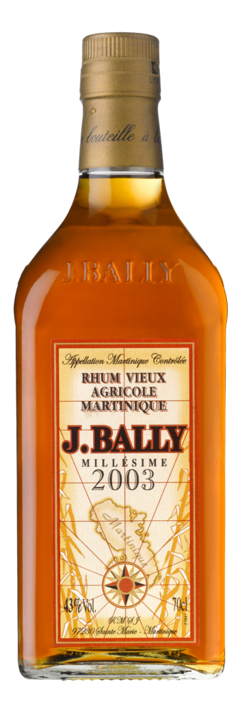 J.Bally Rhum Vieux Millésime 2003 43°
