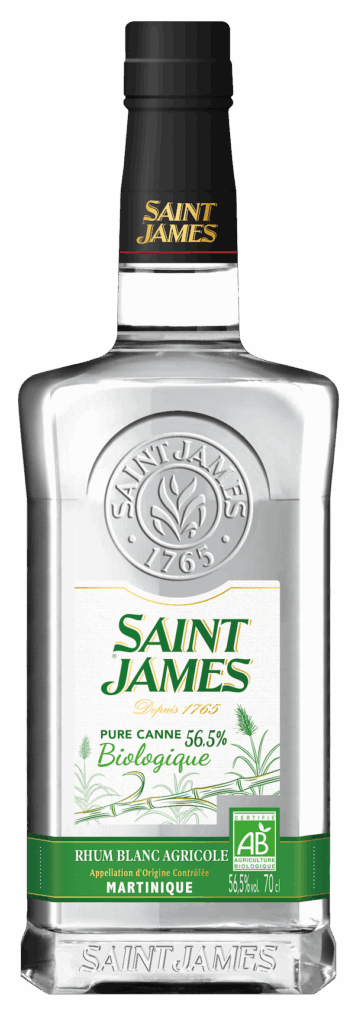 Saint James Rhum Blanc Bio 56,5°