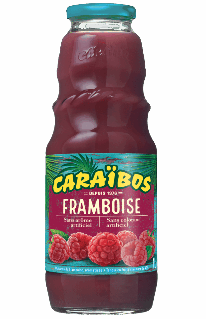Caraïbos Framboise 1L