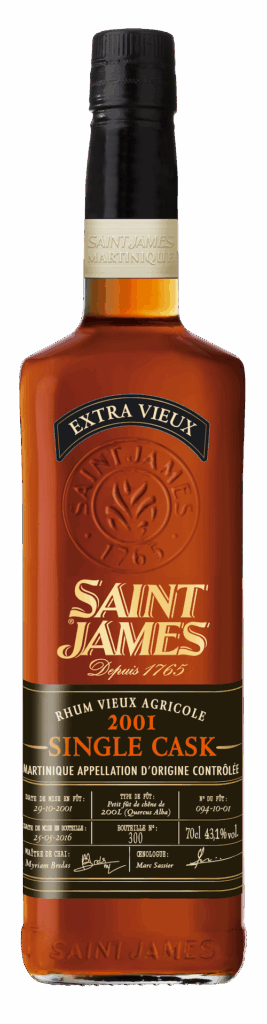 Saint James Single Cask 2001 43,1°