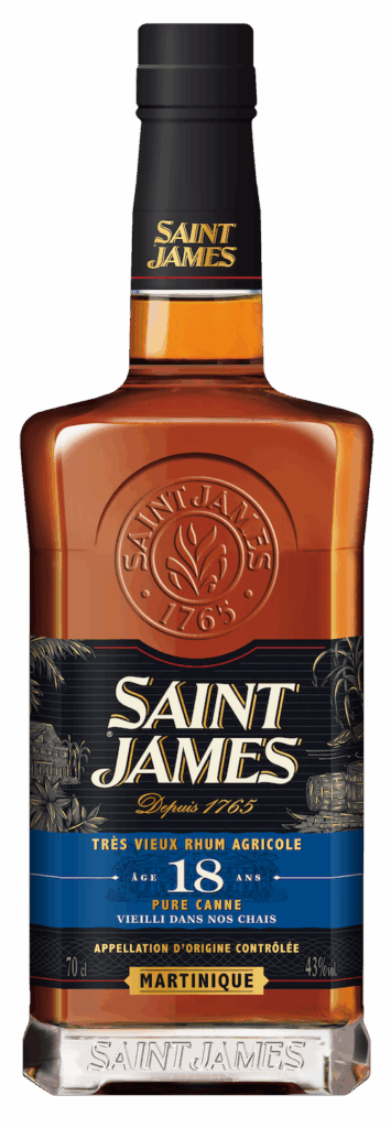Saint James Rhum Vieux 18 ans 43°