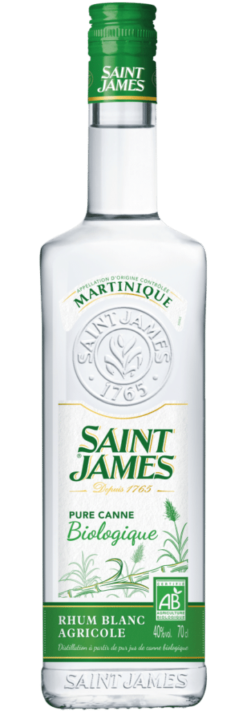 Saint James Rhum Blanc Bio 40°