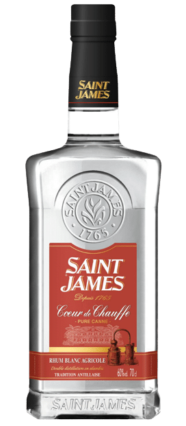 Saint James Rhum Blanc Coeur de Chauffe 60°