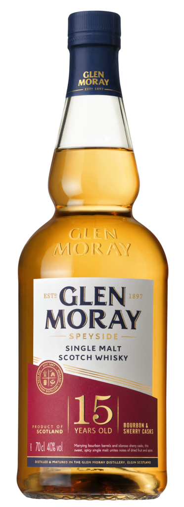 Glen Moray – Héritage – 15 ans 40°