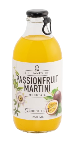 Sir James 101 PassionFruit Martini
