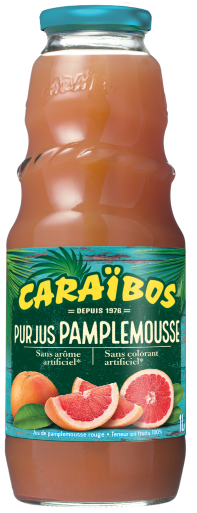 Caraïbos Pamplemousse Pur Jus 1L