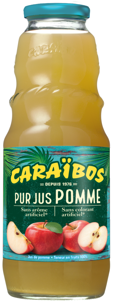 Caraïbos Pomme Pur Jus 1L