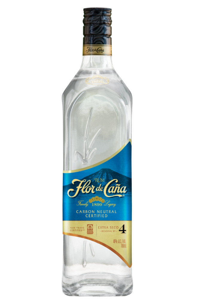 Flor de Caña 4 ans Extra Seco 40°